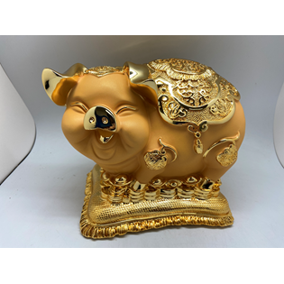 A07D - New Year Decorations Pig - 28 cm