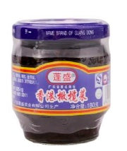 P008S Feng Seng Brand - Preserved Olive 180g - 48 jar / 1 CTN