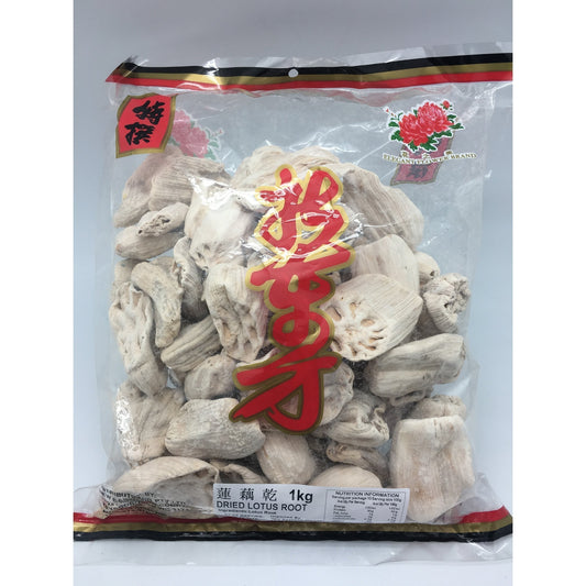 D017K New Eastland Pty Ltd - Dried Lotus Root 1kg - 25 bags / 1CTN - New Eastland Pty Ltd - Asian food wholesalers
