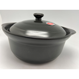 ZC02A - Black Claypot 1.1L #7 inches x 18