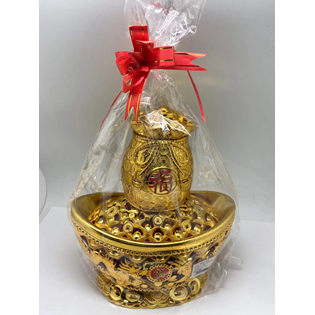A008BP2 - Golden Fortune Bag Ornament