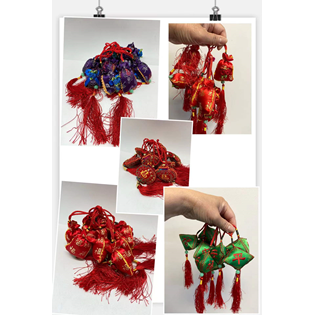 A008BP3 - Hanging Chinese New Year Decorations Pack of 10