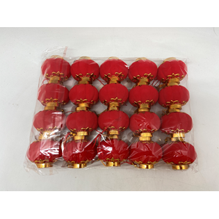 A008NS - Chinese New Year Decorations - Mini Lanterns (20 in a PKT)