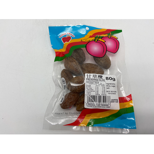 J002XS. Apple Brand - Preserved Plums 80 g - 10 packet / 1 Bag