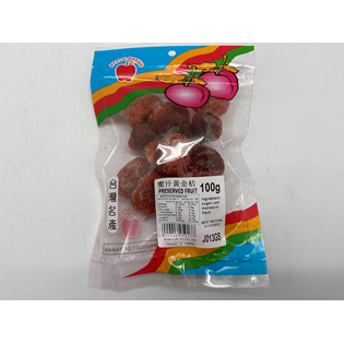 J013GS. Apple Brand - Preserved Fruit 100G - 10 packet / 1 Bag