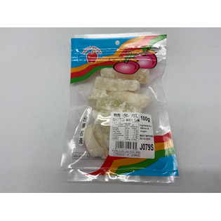 J079S. Apple Brand - Dried Sweet Melon 100 g - 10 packet / 1 Bag