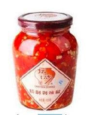 P003R Tan Tan Xiang Brand - Pickled Ground Chilli 210g - 12 Jar / 1 CTN