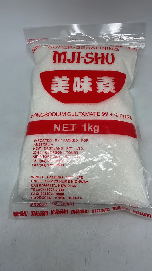 PD029L Mji-Shu - Monosodium Glutamate 1kg - 10 bags / 1CTN