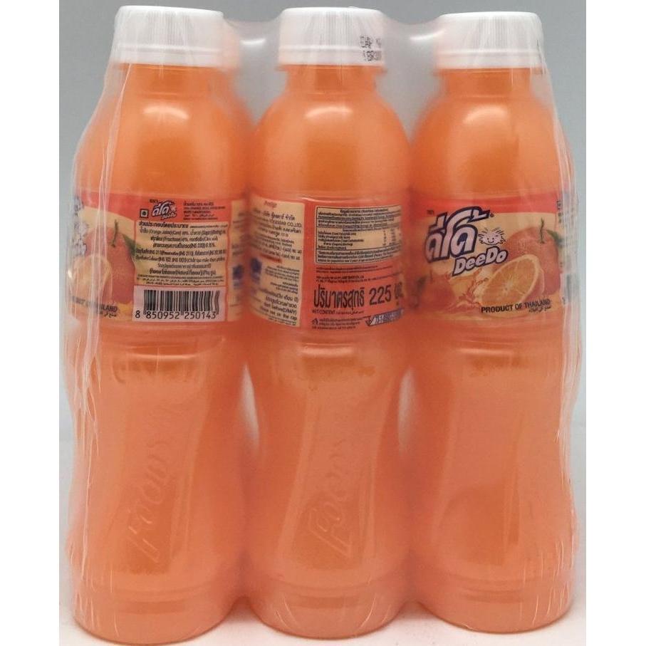 B036DO Deedo Brand - Orange Flavour 225g - 48 bot / 1CTN - New Eastland Pty Ltd - Asian food wholesalers