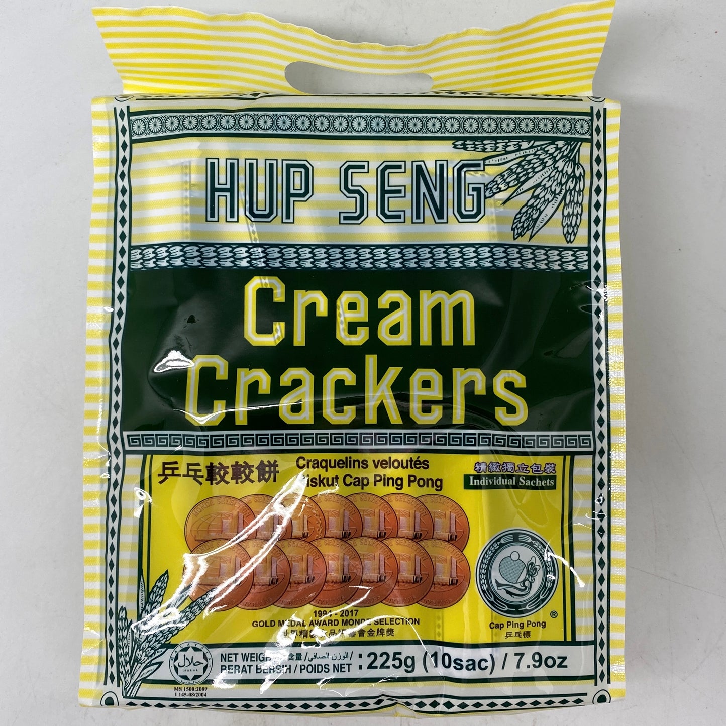 C004HC Hup Seng - Cream Cracker 225g - 12pkt /ctn