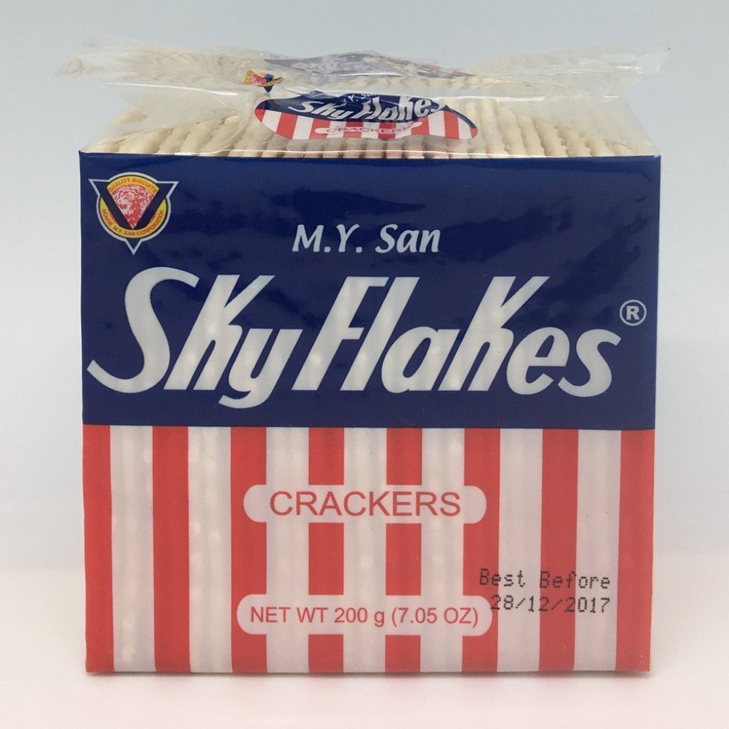 C005P M.Y. San Brand - Sky Flakes Crackers 200g - 40 pkt/1ctn - New Eastland Pty Ltd - Asian food wholesalers