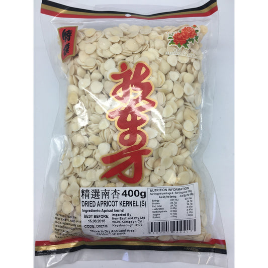D021M New Eastland Brand - Dried Apricot Kernel (S) 400g - 25 bags / 1CTN - New Eastland Pty Ltd - Asian food wholesalers