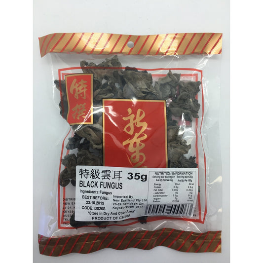 D026S New Eastland Pty Ltd - Black Fungus 35g - 50 bags / 1 CTN - New Eastland Pty Ltd - Asian food wholesalers