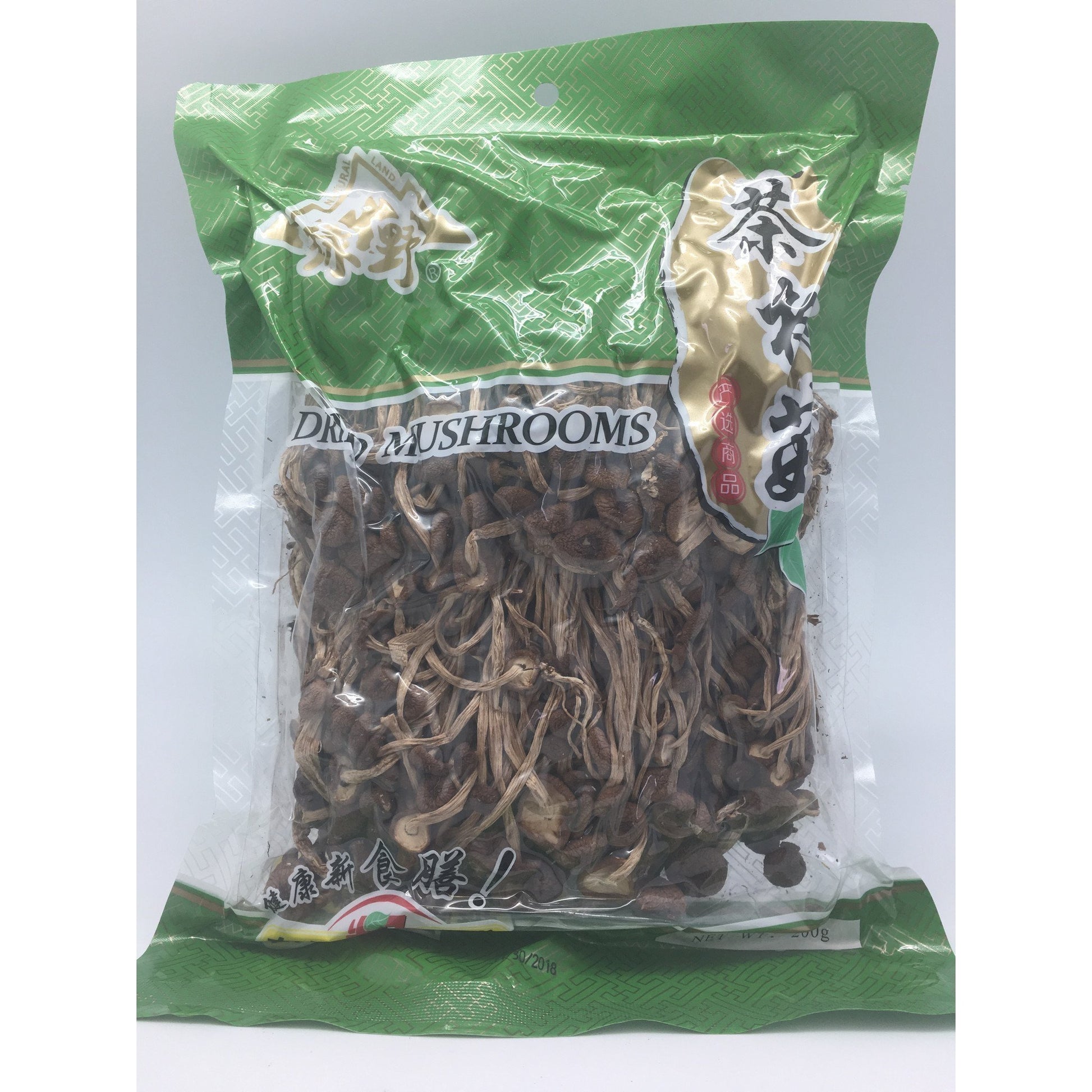 D057M Natural Land Brand - Dried Shitaki Mushrooms 200g - 56 bags / 1 CTN - New Eastland Pty Ltd - Asian food wholesalers