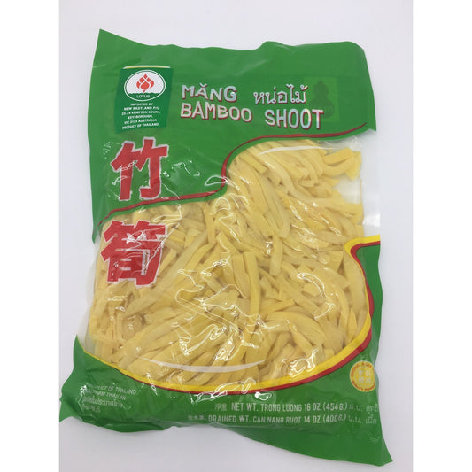 D139S  Lotus Brand - Bamboo Shoot Strips 454g - 36 bags / 1CTN - New Eastland Pty Ltd - Asian food wholesalers