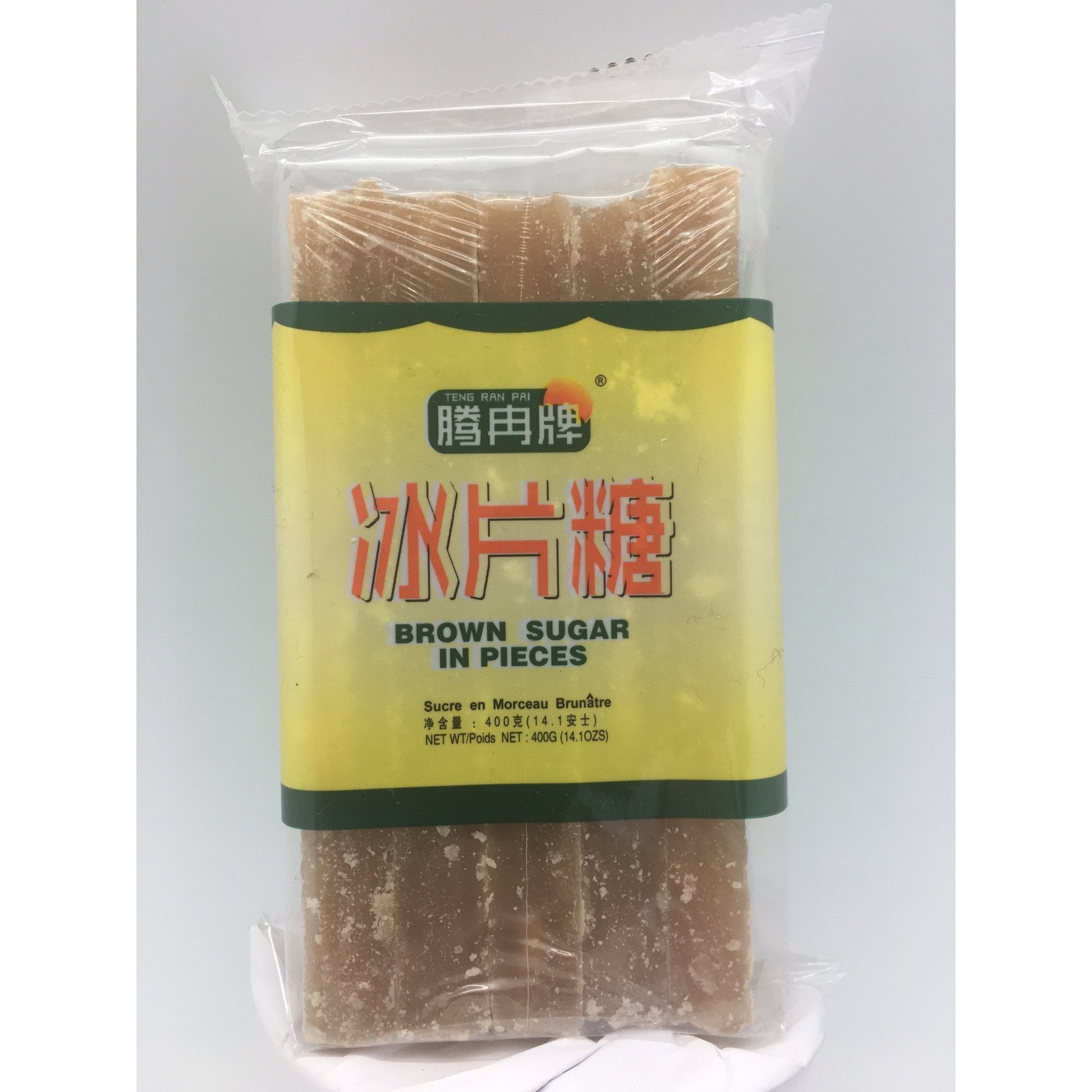 D231 Teng Ran Pai - Brown Sugar in pieces 400g - 50 bags / 1 CTN - New Eastland Pty Ltd - Asian food wholesalers
