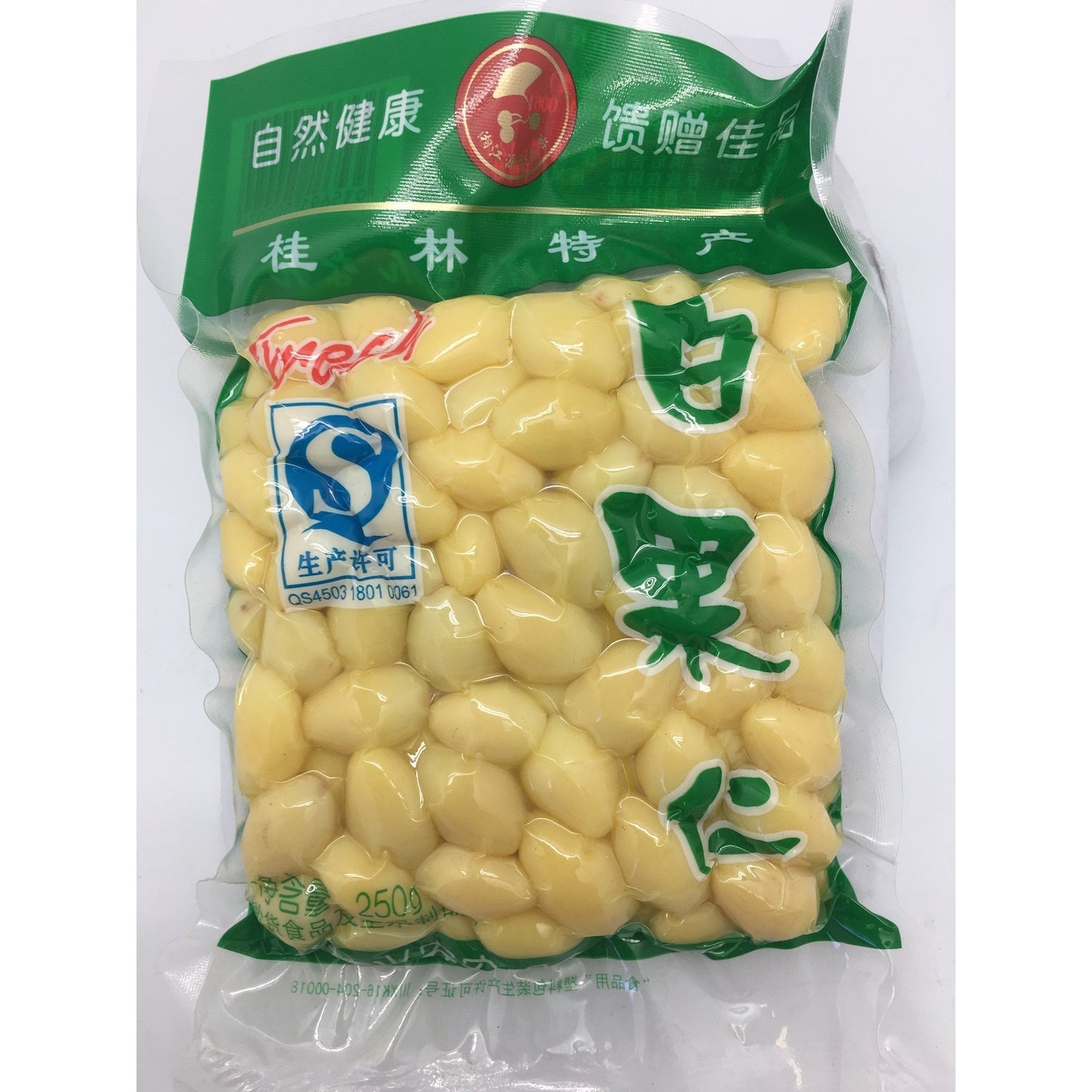 F004S Xiang Gang  Brand - Ginko Nut 250g - 48 bags / 1 CTN - New Eastland Pty Ltd - Asian food wholesalers