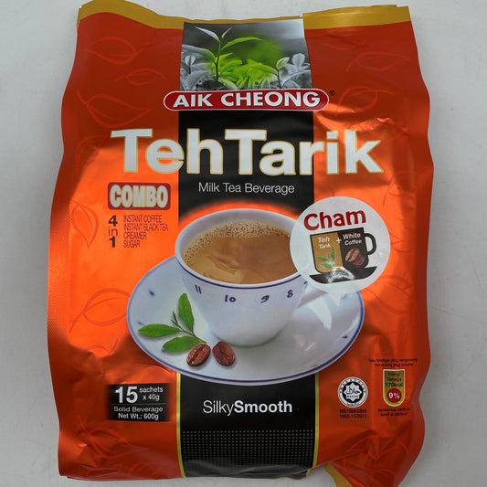 I007AB Aik Cheong - Combo 4+1 Coffee Milk Tea Instant 50g x40 - 20bag /ctn