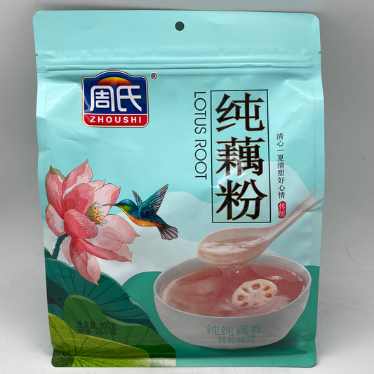 I023L ZhouShi Brand - Original: Lotus Seed Powder Beverage 600g - 16 bags / 1 CTN