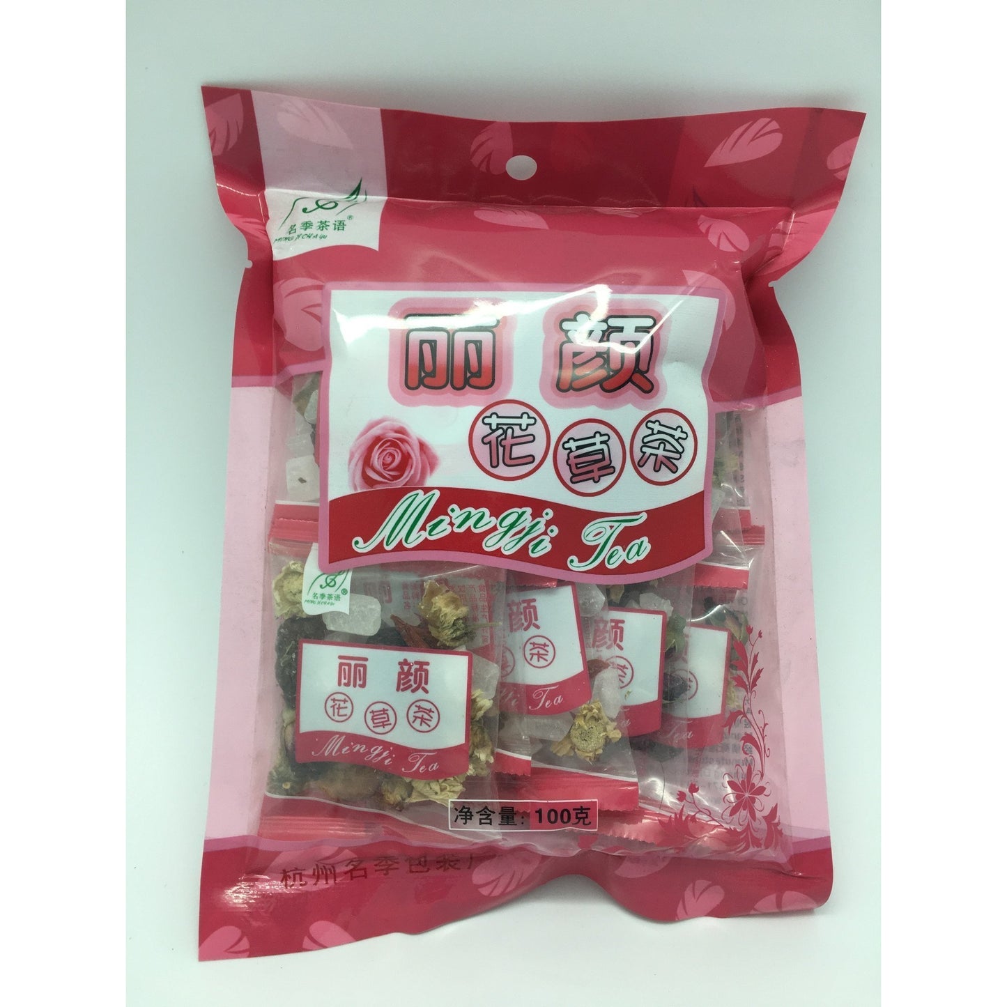 I033R Ming Ji Brand - Ming Ji Tea Rose Flavoured 100g - 30 bags / 1 CTN - New Eastland Pty Ltd - Asian food wholesalers