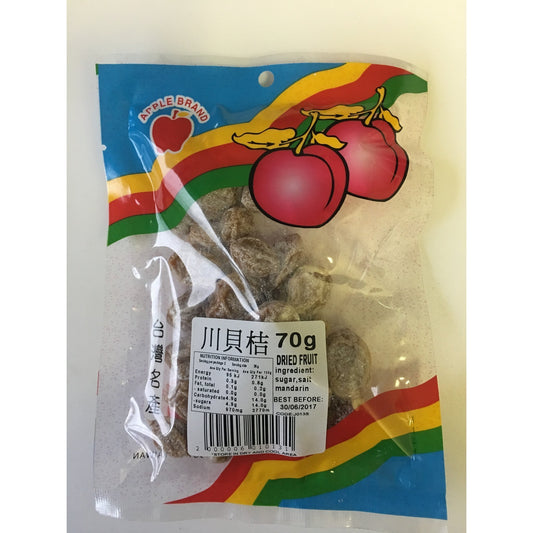 J013S Apple brand -Dried Fruit 70g - 10 packet / 1 Bag - New Eastland Pty Ltd - Asian food wholesalers