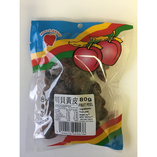 J013WS Apple brand - Fruit Peel 80g - 10 packet / 1 Bag - New Eastland Pty Ltd - Asian food wholesalers