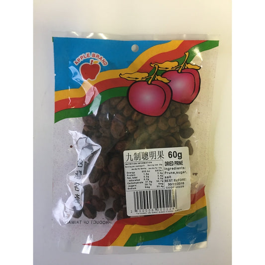 J022S Apple brand - Dried Prune 60g - 10 packet / 1 Bag - New Eastland Pty Ltd - Asian food wholesalers