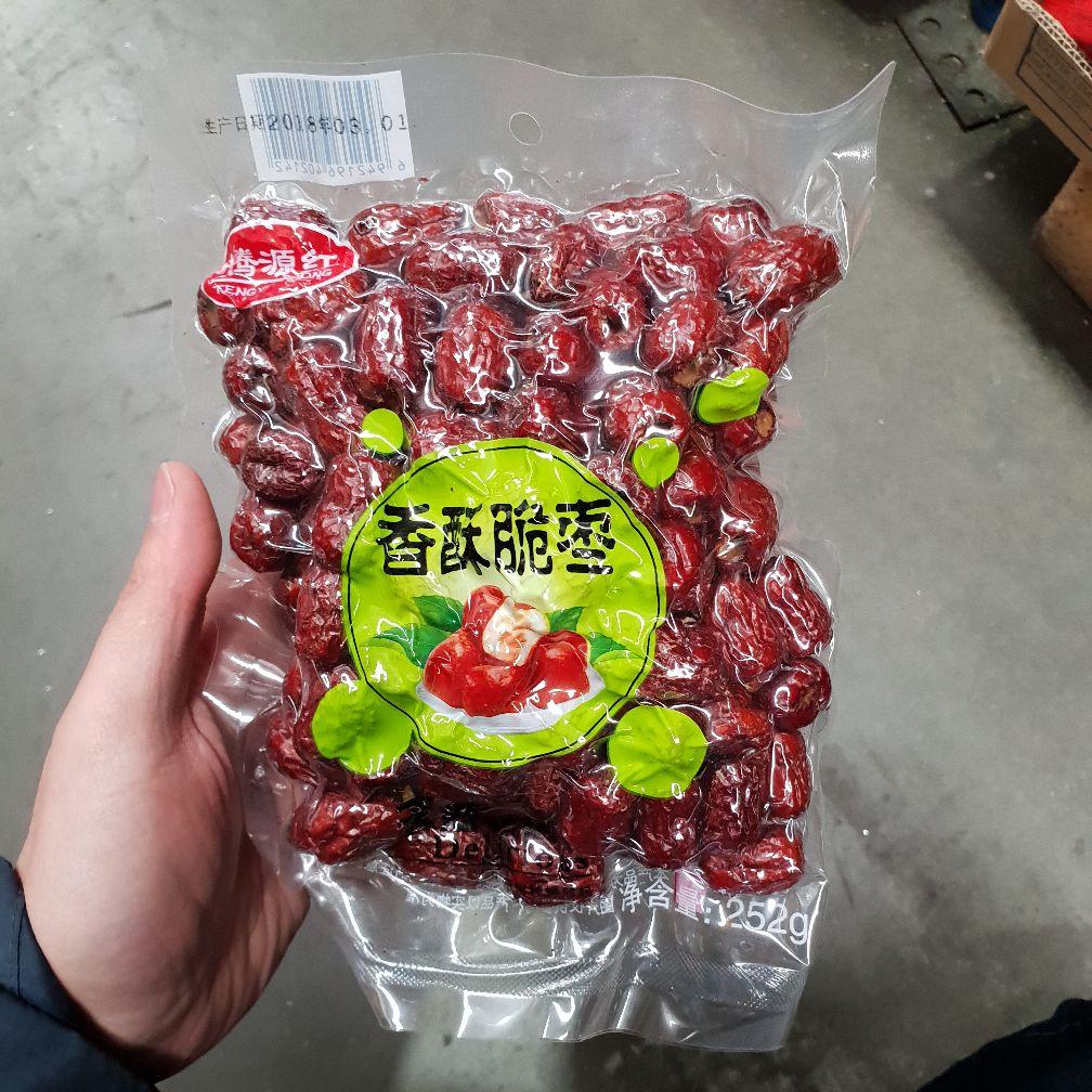 J026C -Crispy Red Date 252g - 20 packet/CTN - New Eastland Pty Ltd - Asian food wholesalers