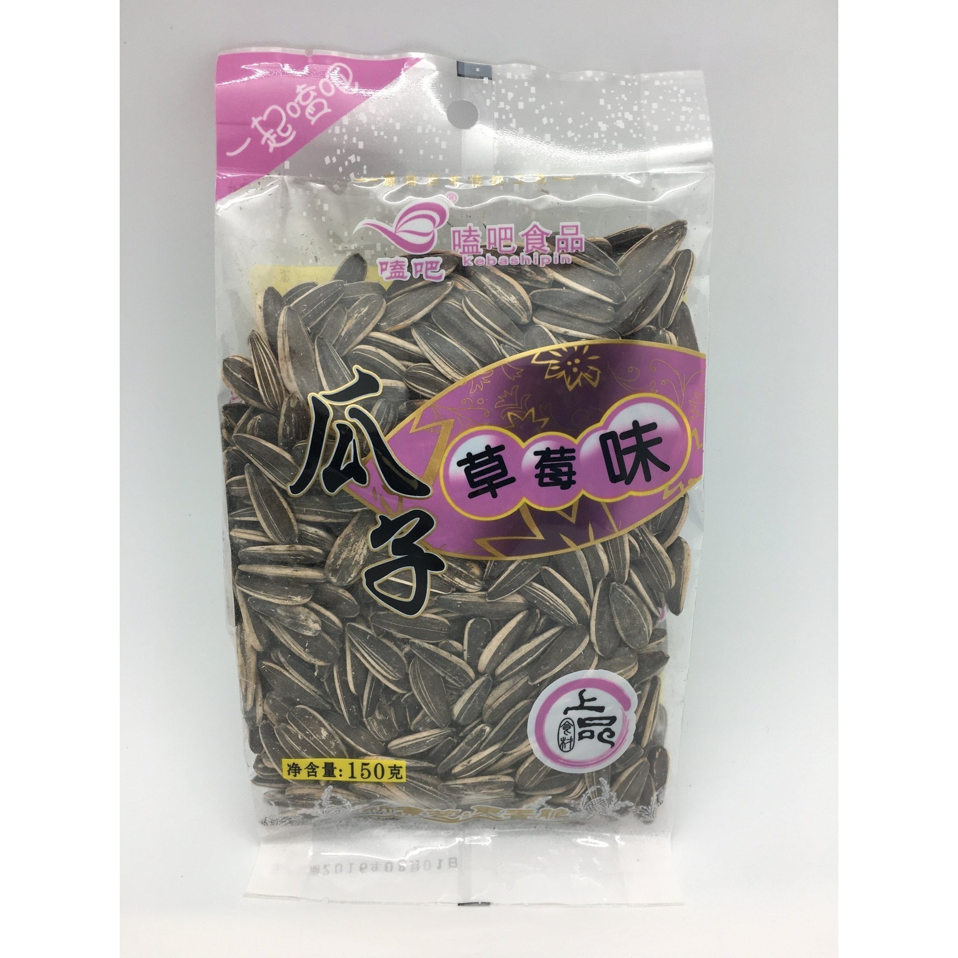 J053AS Ke Ba Brand - Sunflower Seeds Strawberry Flavour 150g - 40 bags / 1 CTN - New Eastland Pty Ltd - Asian food wholesalers