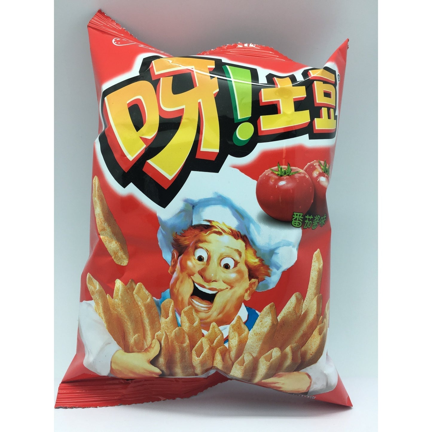 J067AT Ya Tu Dou TBD BRAND - Potato Chips (Tomato Flavour) 40g - 32 bags / 1 CTN - New Eastland Pty Ltd - Asian food wholesalers
