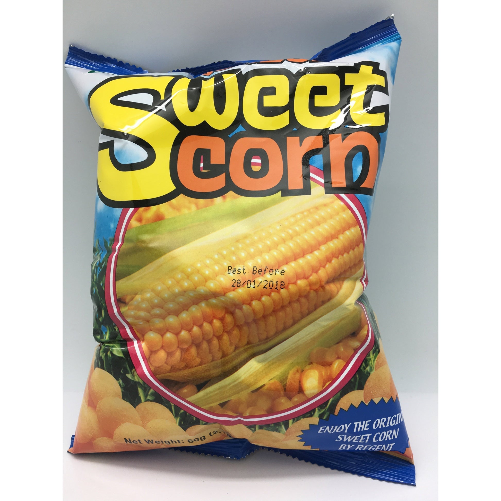 J070 Golden - Sweet Corn Chips 60g - 50 bags / 1 CTN - New Eastland Pty Ltd - Asian food wholesalers