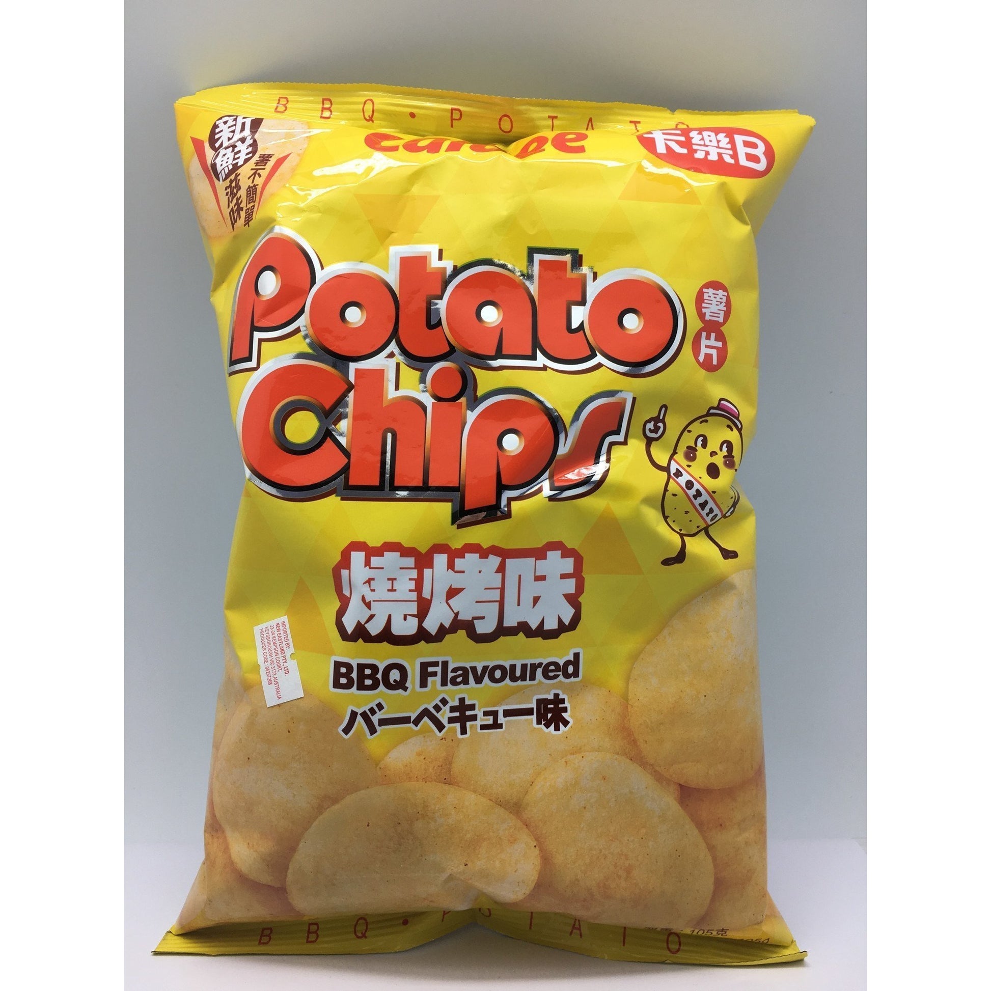 J072BL Calbee - Potato Chips (BBQ Flavour) 105g - 16 bags  / 1 CTN - New Eastland Pty Ltd - Asian food wholesalers