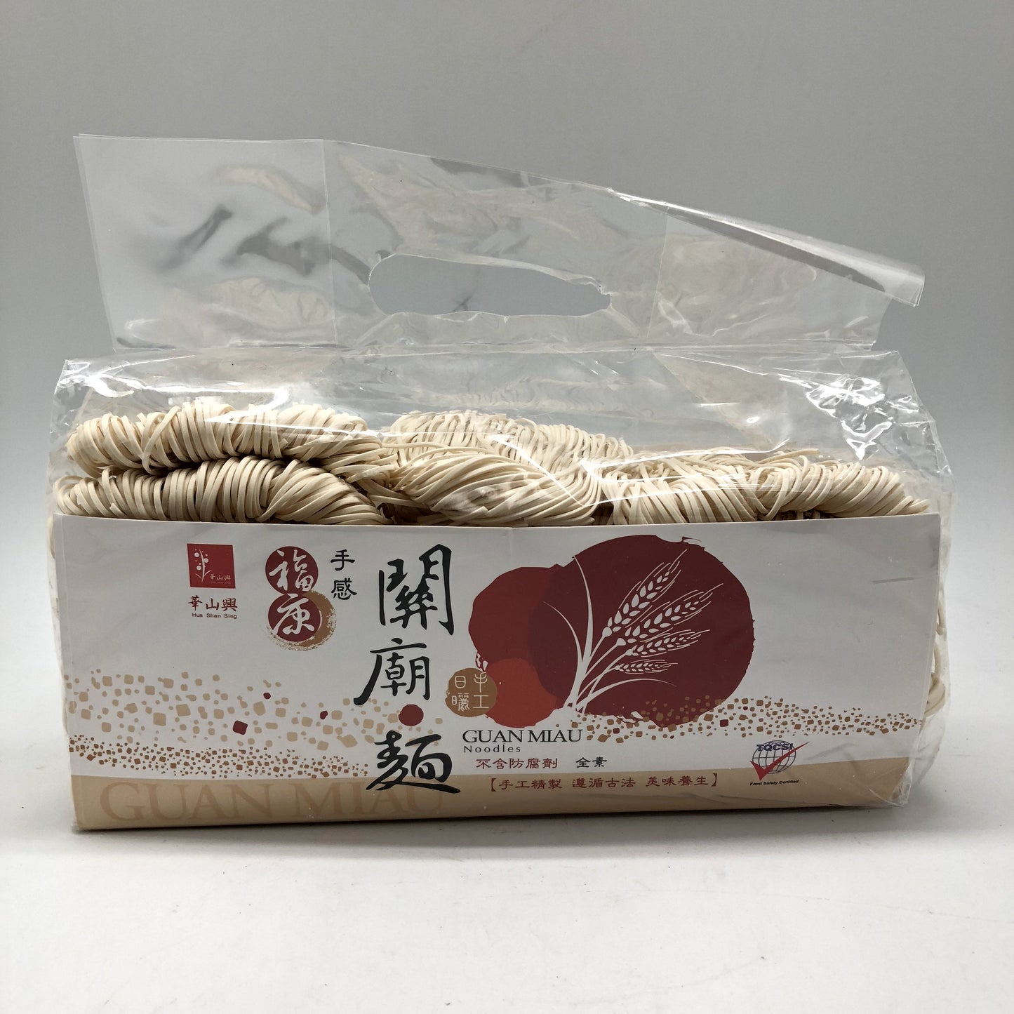 N014TS Hua Shan Sing Brand - Guan Miau Dried Noodles (small) 1.2kg - 12 bags / 1CTN - New Eastland Pty Ltd - Asian food wholesalers