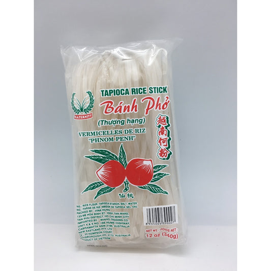 N033 Fraternity Brand - Tapioca Rice Vermicilli 340g - 40 bags / 1CTN - New Eastland Pty Ltd - Asian food wholesalers