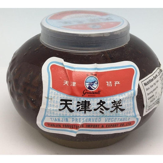 P004 Tian Jin Brand - Preserved Vegetable 600g - 18 jar / 1 CTN - New Eastland Pty Ltd - Asian food wholesalers