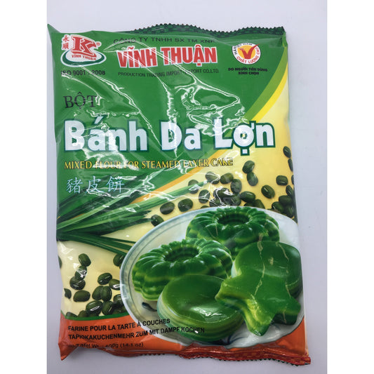 PD011L Vinh Thuan Brand -Mixed Flour for Steamed Layer Cake 400g - 20 bags / 1CTN - New Eastland Pty Ltd - Asian food wholesalers