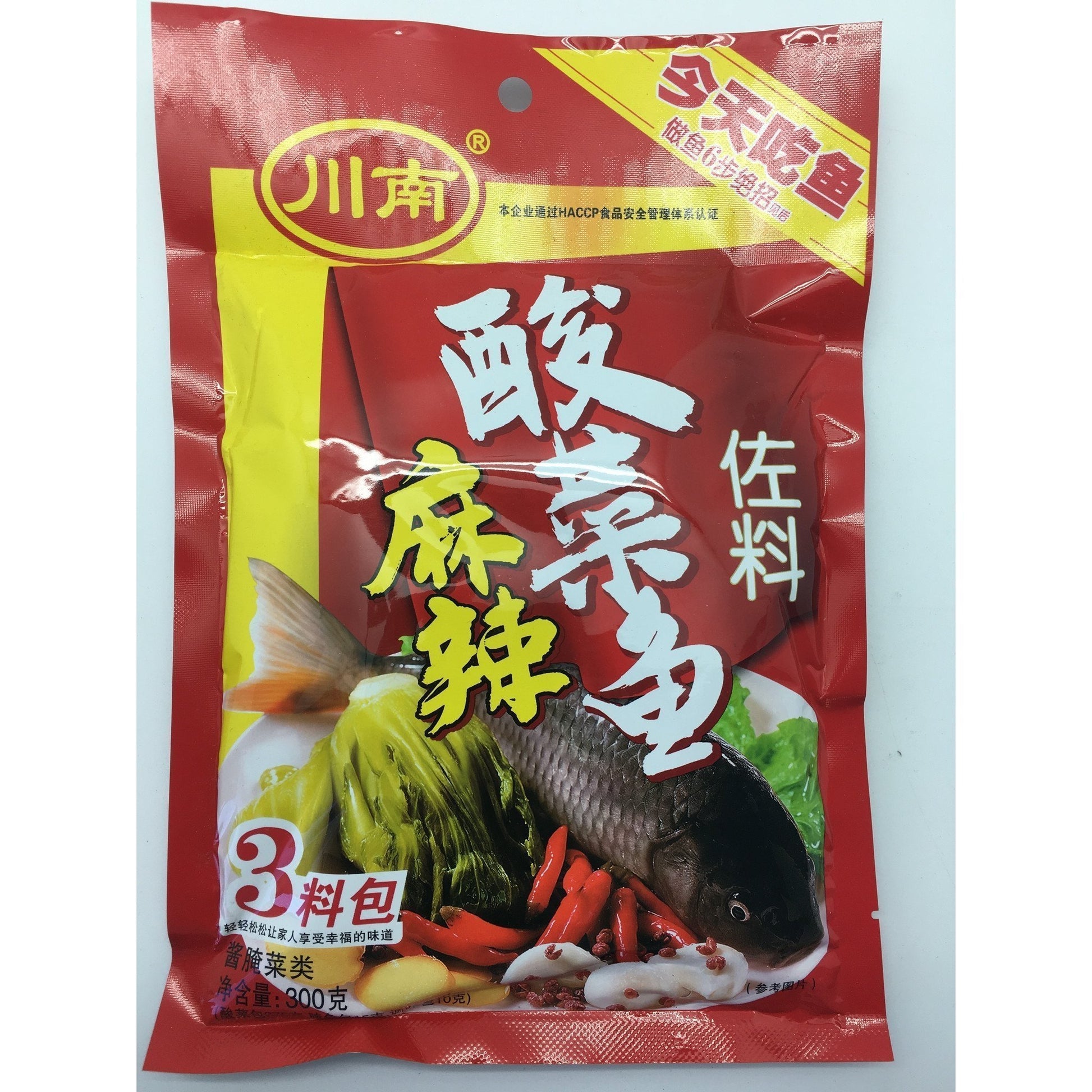 Q011F Chuan Nan Brand - Soup Base For Fish 300g - 30 bags / 1 CTN - New Eastland Pty Ltd - Asian food wholesalers