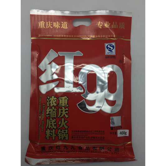 Q016L Hong 99 Brand - Hot Soup Base 400g - 40 bags / 1 CTN - New Eastland Pty Ltd - Asian food wholesalers