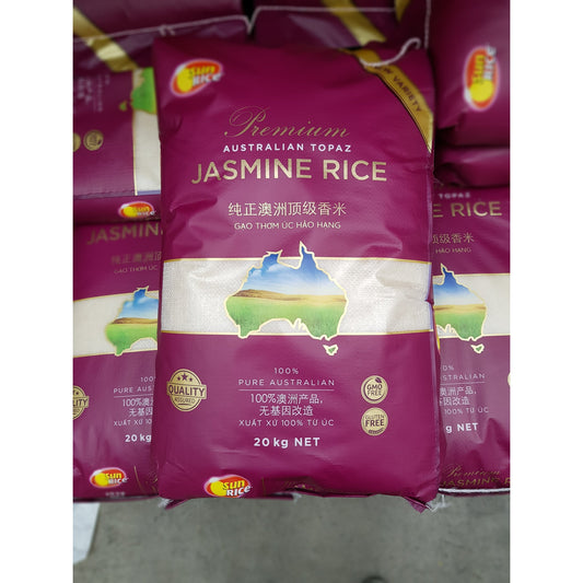R004J Sun Rice- Australian Topaz Jasmine Rice 25kg - 1 bag - New Eastland Pty Ltd - Asian food wholesalers