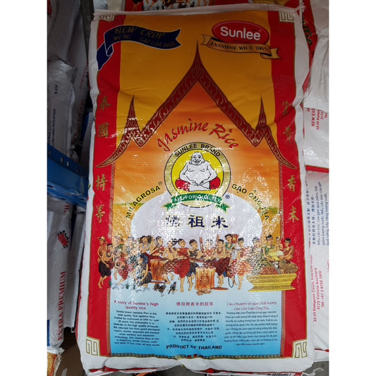 R010B Sunlee Buddha Brand-  Thai Jasmine Rice 25kg - 1 bag - New Eastland Pty Ltd - Asian food wholesalers