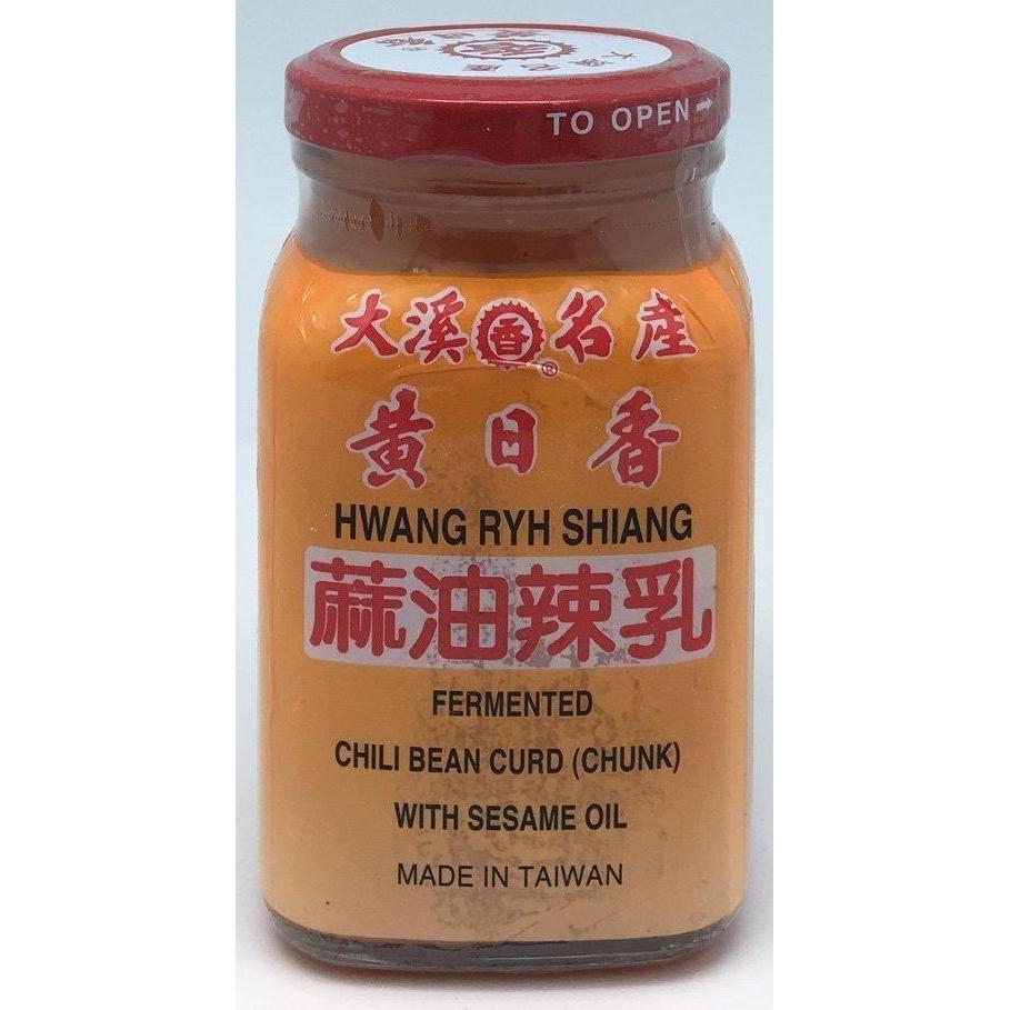 S007T Hwang Ryh Shiang Brand - Fermented Chili Bean (Chunk) with Sesame Oil 300 -  24 jar / 1CTNg - New Eastland Pty Ltd - Asian food wholesalers