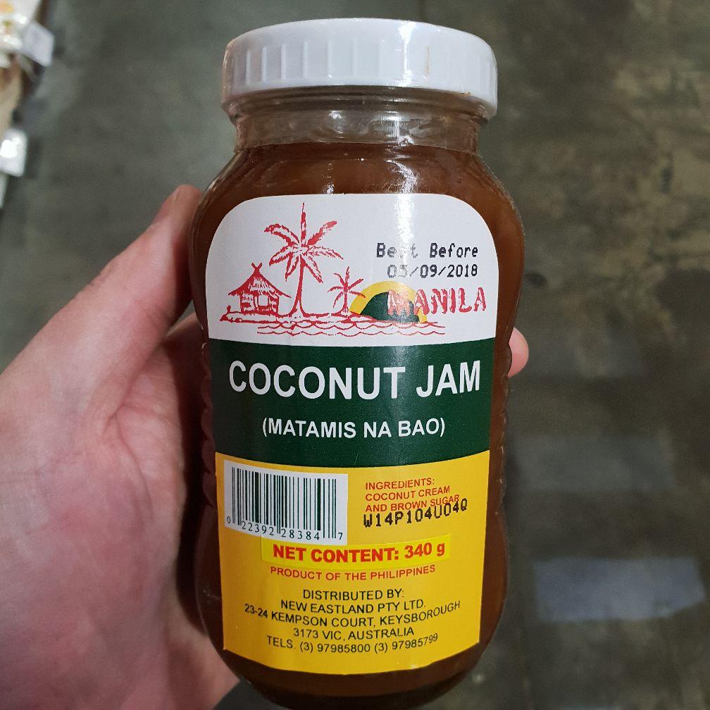 S054 Manila Brand - Coconut Jam 340g -  24 jar / 1CTN - New Eastland Pty Ltd - Asian food wholesalers