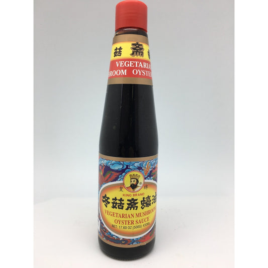 S060 King Brand- Vegetarian Mushroom Oyster Sauce 500g -  12 bot / 1ctn - New Eastland Pty Ltd - Asian food wholesalers