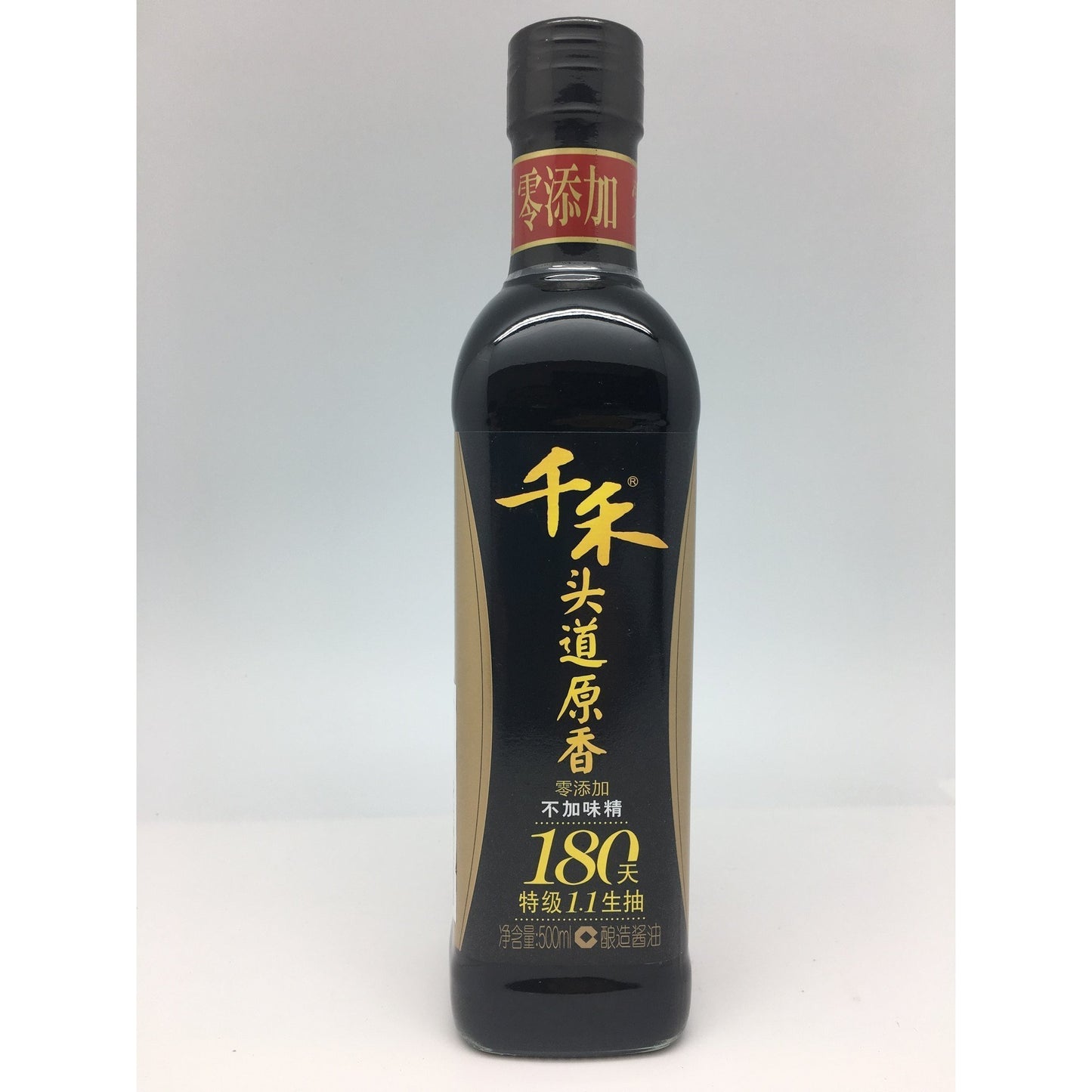 S073W Qian He Brand - Light Soy Sauce 500ml -  12 bot / 1ctn - New Eastland Pty Ltd - Asian food wholesalers