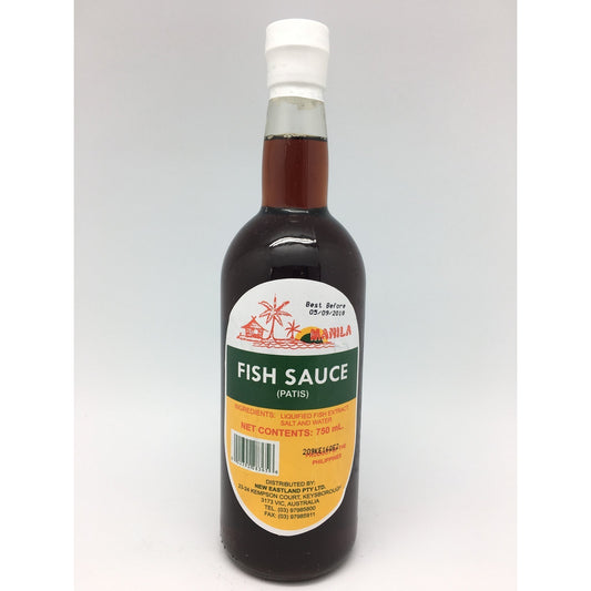S103 Manila Brand - Fish Sauce 750ml - 12 bot / 1CTN - New Eastland Pty Ltd - Asian food wholesalers