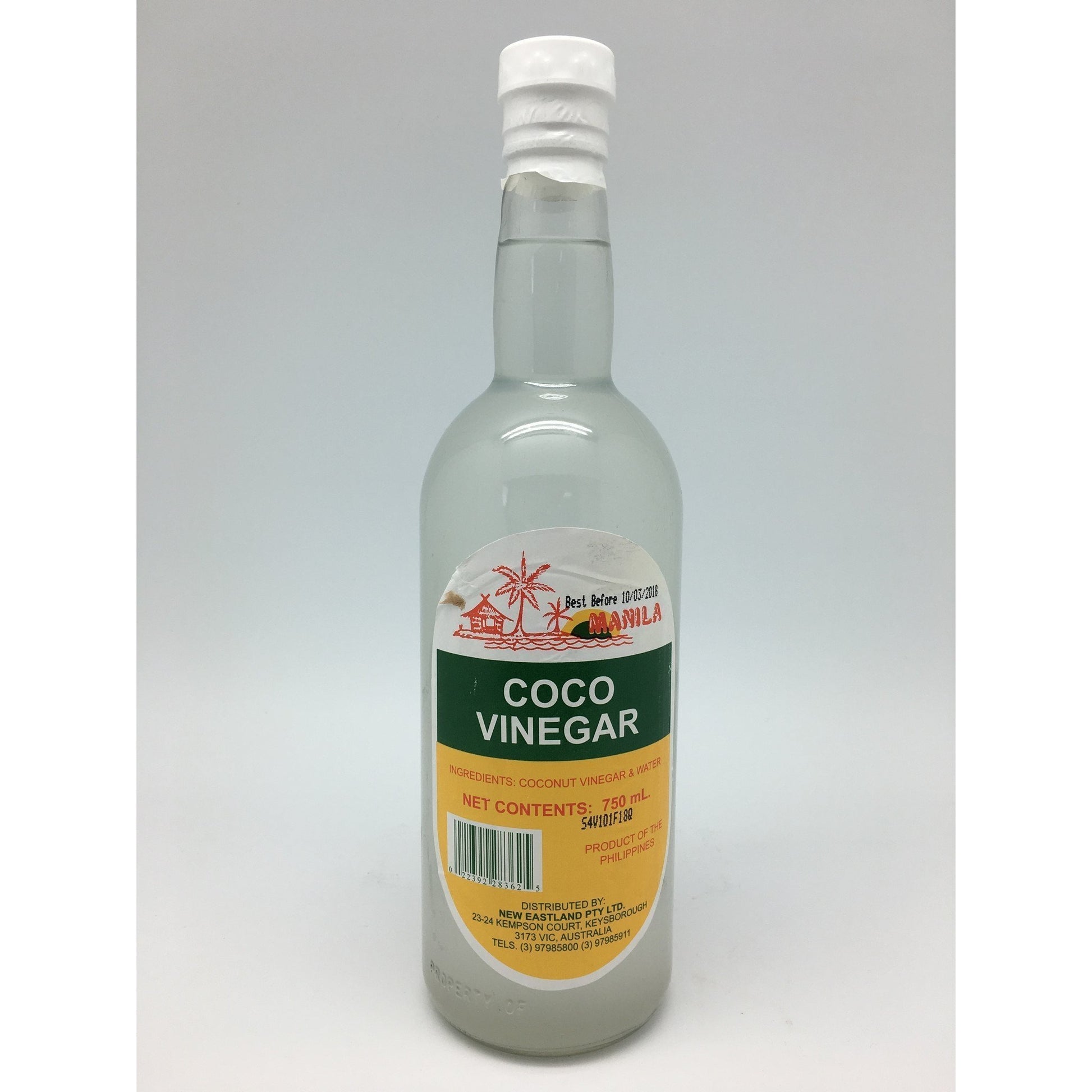 S110C Manila Brand - Coco Vinegar 750ml - 12 bot / 1CTN - New Eastland Pty Ltd - Asian food wholesalers