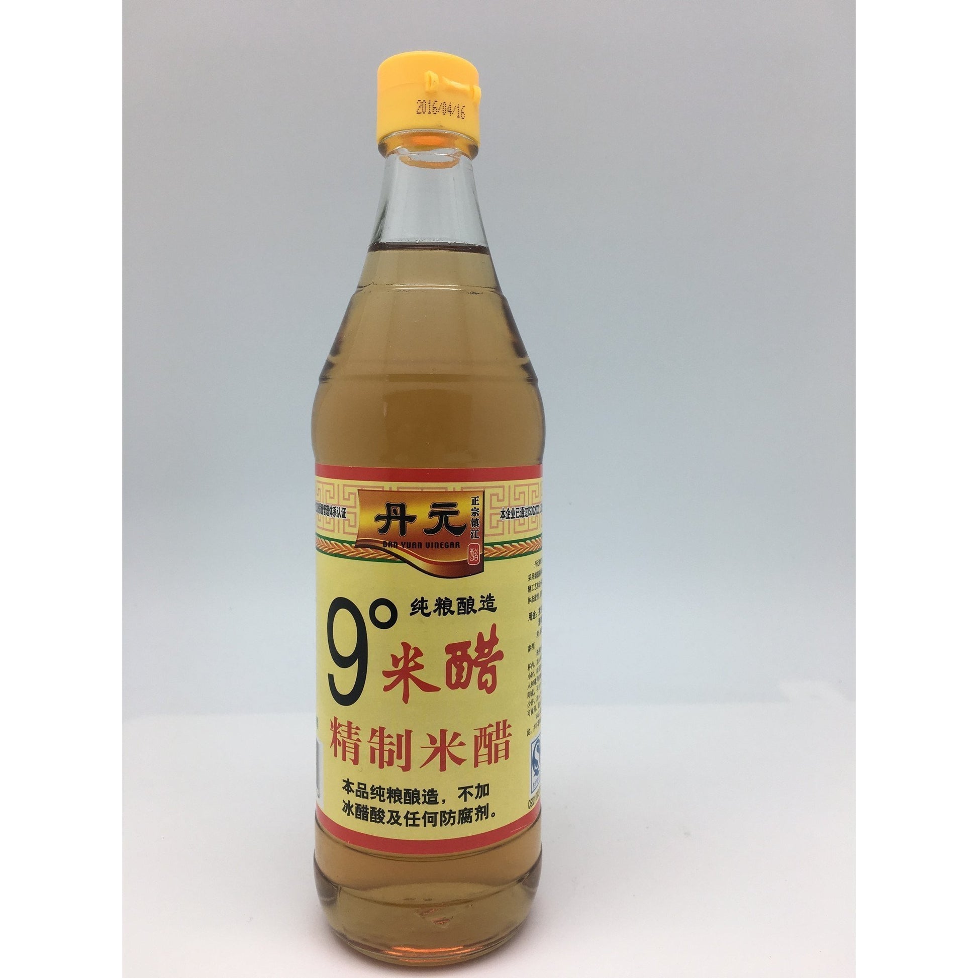 S112R Dan Yuan Brand - Rice Vinegar 550ml - 12 bot / 1CTN - New Eastland Pty Ltd - Asian food wholesalers