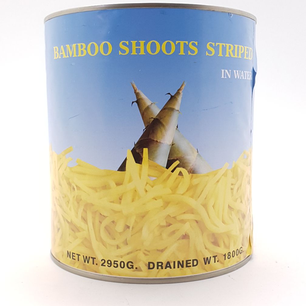 T035 (L) BAMBOO SHOOT STRIPPED 2.9k - 6 tin/CTN - New Eastland Pty Ltd - Asian food wholesalers