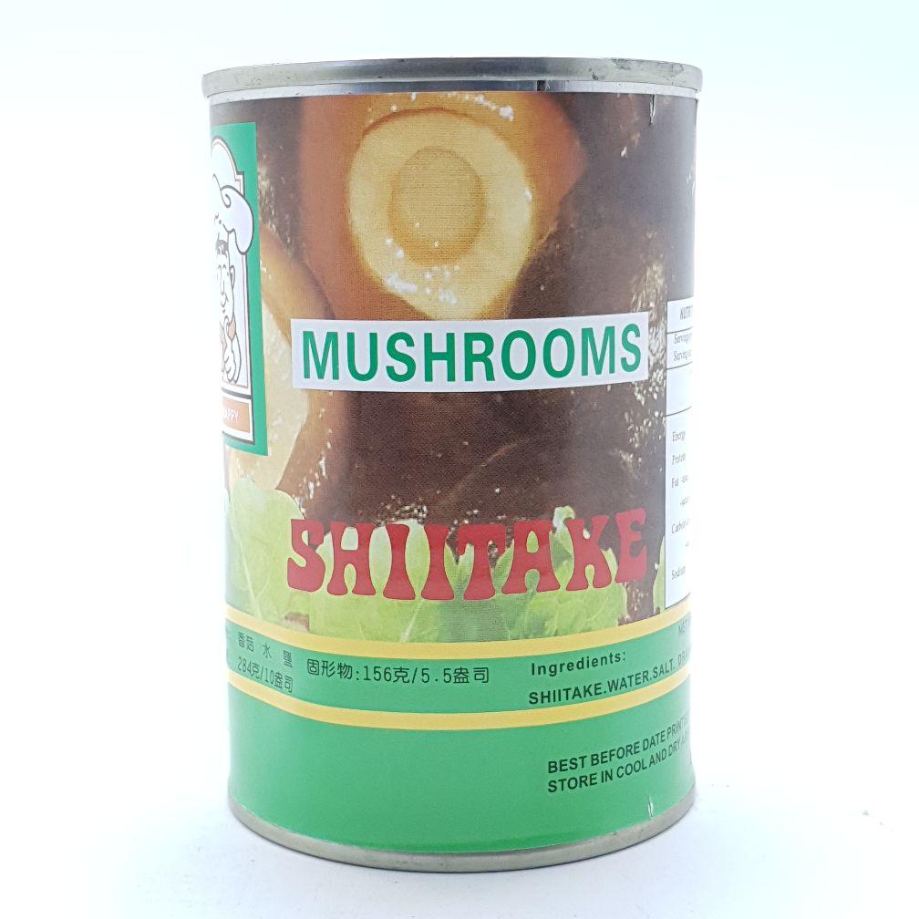 Shitake Label T042PS Shitake Mushroom 156g - 24 tin/CTN – New Eastland