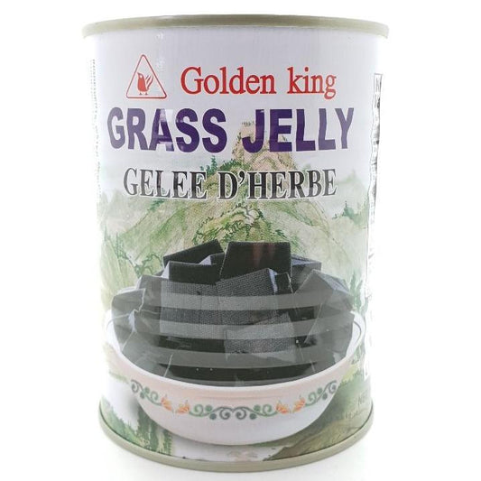 T049 Golden King Brand -Grass Jelly 540g- 12 tin / 1 CTN - New Eastland Pty Ltd - Asian food wholesalers